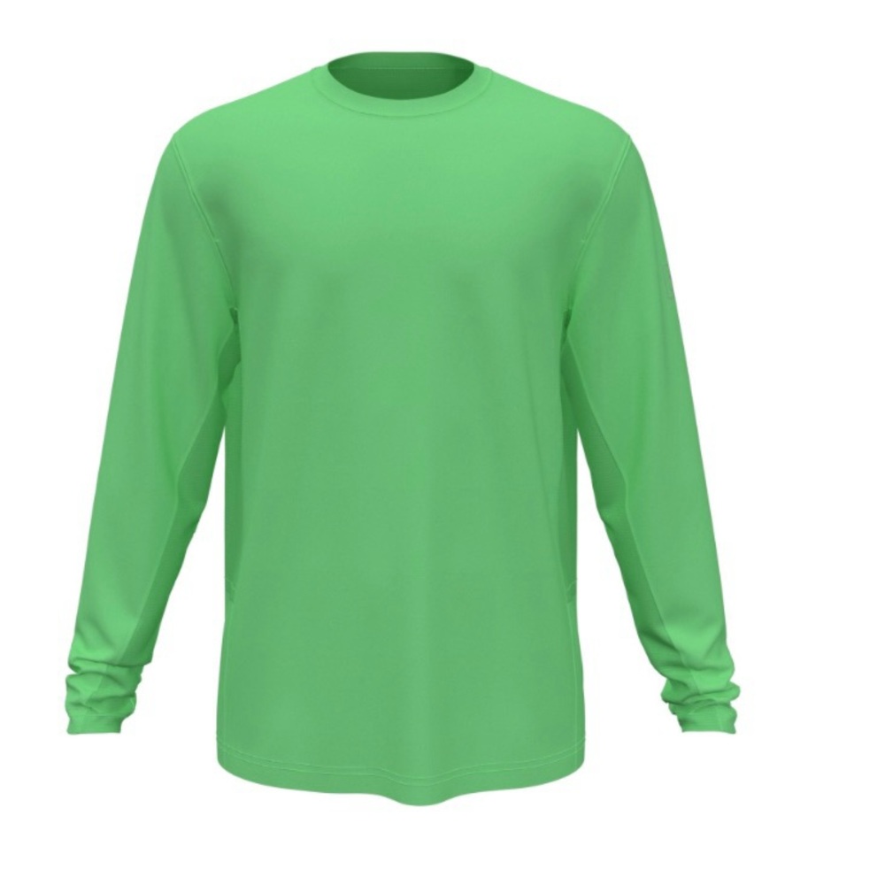 PGA  Tour Long Sleeve Green Men’s Shirt